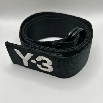 Y-3 와이스리 벨트 L 사이즈 130cm 블랙