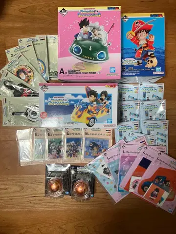 제일복권 드래곤볼 피규어 A상 B상 라스트 원상 덤 다수 세트