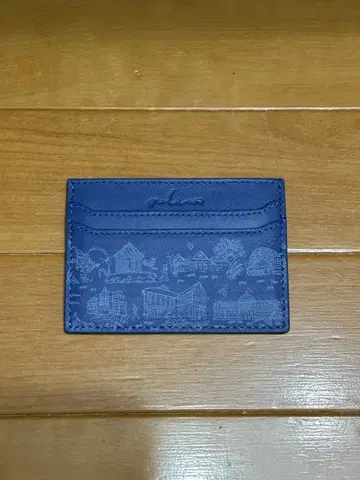 싱가포르관 카드 케이스 네이비