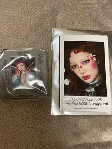 XG EXHIBITION 주린 캡슐 토이와 폴라로이드 세트