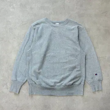 Champion 리버스 위브 90s 멕시코제 XL 무지 그레이
