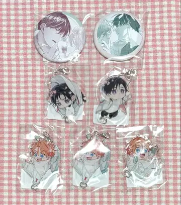 소꿉친구로는 참을 수 없어 모모세 안 프리즘 찬스 복권 캔뱃지 키링