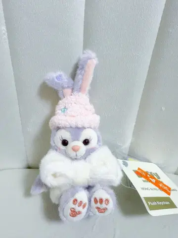 스텔라 루 겨울 앉은 봉제 인형 키체인 홍콩 디즈니