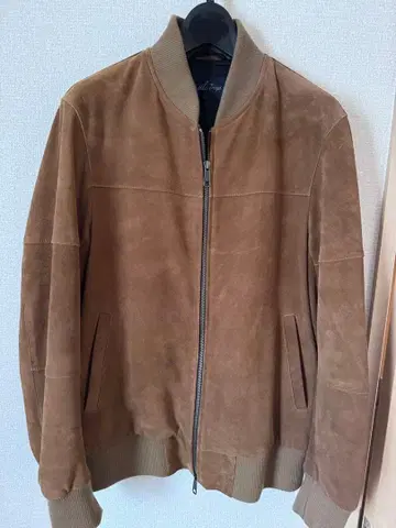 Rattle Trap 스웨이드 블루종 MA-1 양가죽