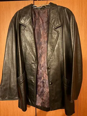 라무 가죽 테일러드 자켓