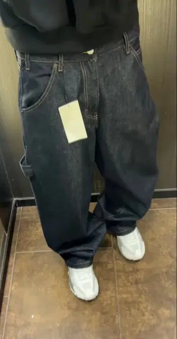 ZARA 카펜터 데님 리지드 데님 사이즈 40