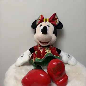 디즈니 크리스마스 2014 미니 마우스 봉제 인형 40cm TDL
