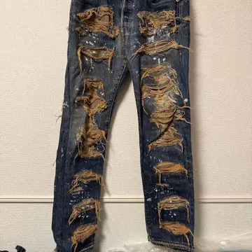 이노센스 뉴욕 크러쉬드 데님 디스트로이 데님