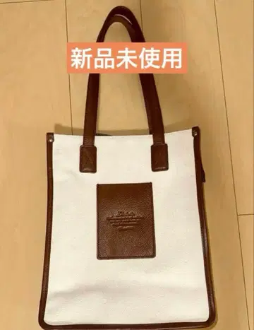 Dakota 다코타 캔버스 가죽 토트백 로고 엠보 미사용 새상품