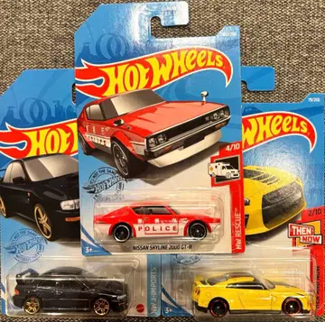 핫휠 스카이라인 켄메리 GT-R 임프레자 경시청 순찰차