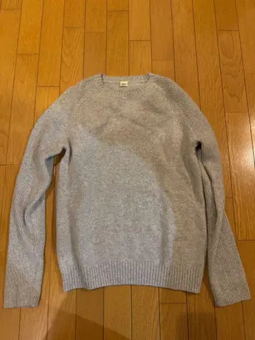 론 헤르만 그레이 캐시미어 스웨터 M