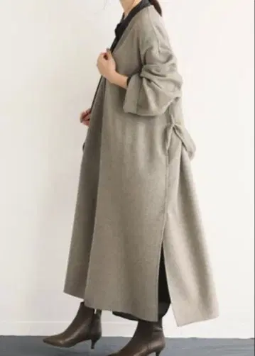 IENA, MANTECO 더블 페이스 코트 베이지