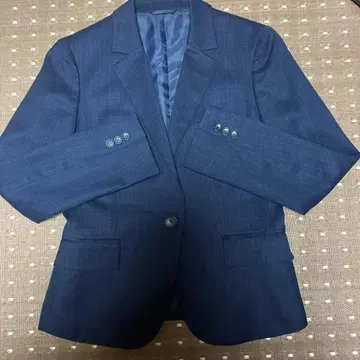 네이비 울 혼방 자켓 사이즈 42