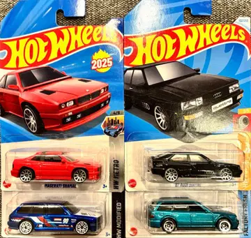 핫휠 마세라티 아우디 BMW 왜건 세트
