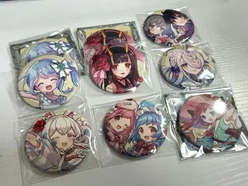 메르크스토리아 캔뱃지 세트