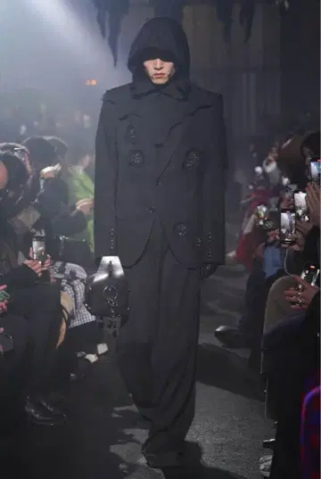 MASU 와이드 슬랙스 24aw 그레이