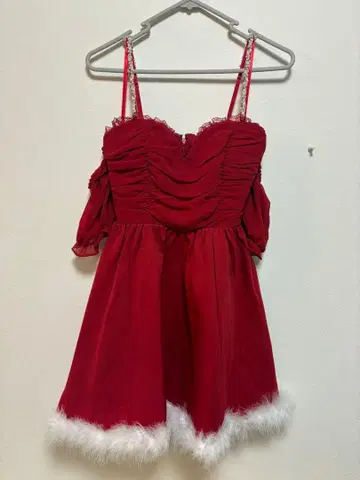 [ suger nine ] 산타 코스프레 드레스