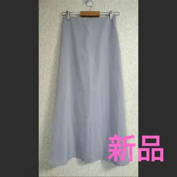 로페피크닉 새틴 스커트 M 색스 안감 부착