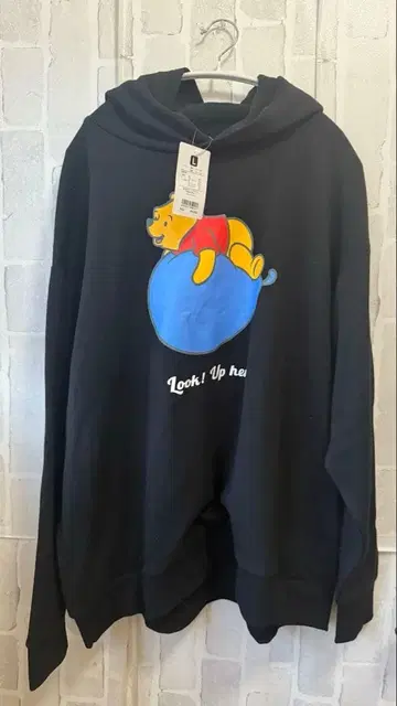 새상품 Disney 디즈니 곰돌이 푸 후드티 L 사이즈