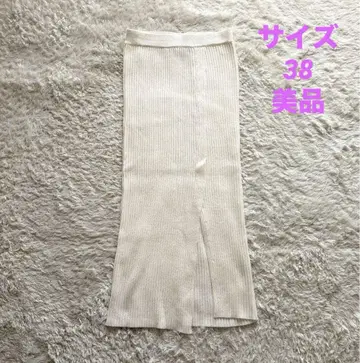 [ 새상품급 ] 더블 스탠다드 크로싱 니트 타이트 스커트 38 M