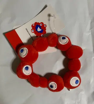 만박 미야쿠미야쿠 코미야쿠 로고 봉제 인형 키링 오사카