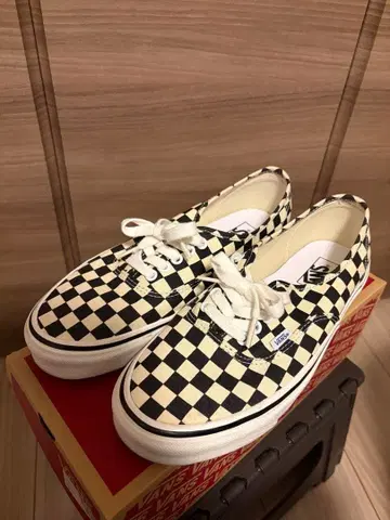 VANS 체커 오센틱 44 DX 스니커즈 단종 애너하임