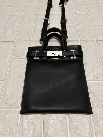 M.U.L. 숄더백 소가죽 BLK MUL066 미사용품