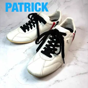 패트릭 가죽 스니커즈 로우컷 신발 37 PATRICK