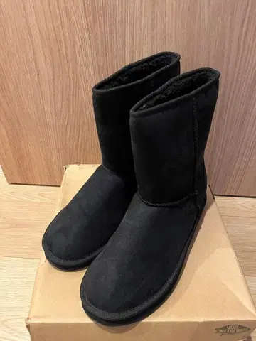 VANS 어그 부츠 블랙 9