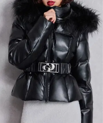 GYDA 가죽 다운 자켓 미사용 새상품