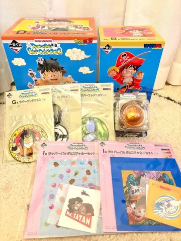 드래곤볼 제일복권 스냅 컬렉션 2 굿즈 세트