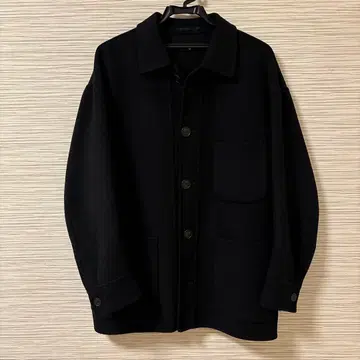 유니클로 +J 울 블렌드 오버 사이즈 셔츠 자켓