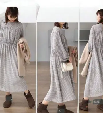 [택 포함 새상품] JOURNAL STANDARD 깅엄 체크 원피스