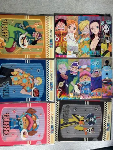 원피스 조이풀 콜라보 클리어 파일 컴플리트