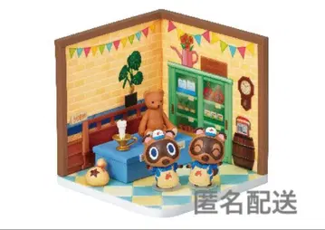 동물의 숲 마메키치&밤돌이 리멘트 피규어 해피룸