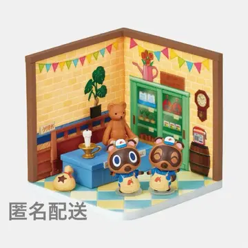 동물의 숲 마메키치&밤돌이 리멘트 피규어 해피룸