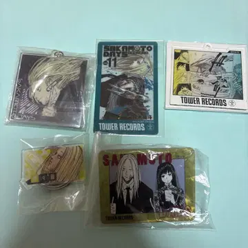 사카모토 데이즈 카가미네 아크릴 배지 키링 특전