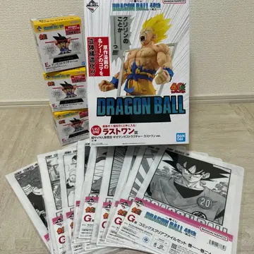 제일복권 드래곤볼 40주년 E상 G상 라스트원 세트 새상품