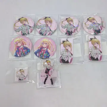 최애의 아이 복권 메이트 락밴드 캔뱃지 키택 아크릴 스탠드 루비