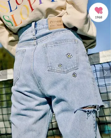 [ WHO S WHO gallery ] 플라워 디자인 데님