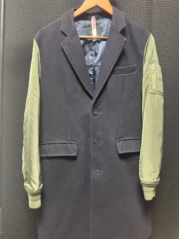 HARE 체스터 코트 소매 절개 MA-1 스타일 M 사이즈