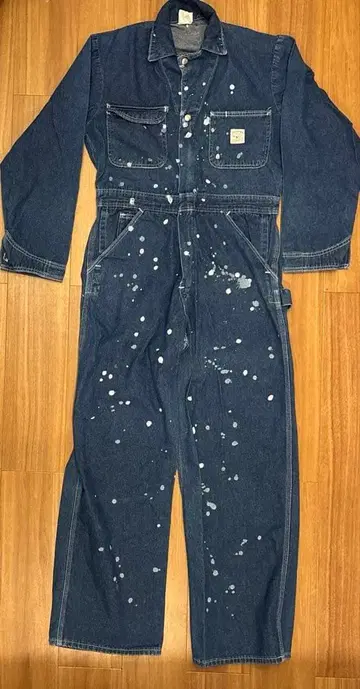 POINTER USA제 데님 오버롤 C 38 L 32 미사용 2000년대