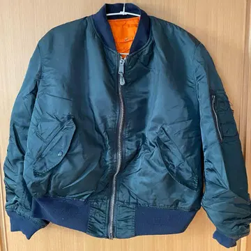 ALPHA 90s 빈티지 MA-1 네이비 XL 사이즈 USA 제조