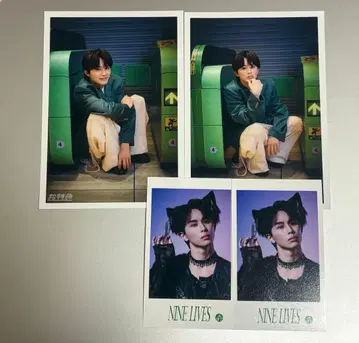 초특급 타쿠야 NINELIVES 브로마이드 미니 사진 세트