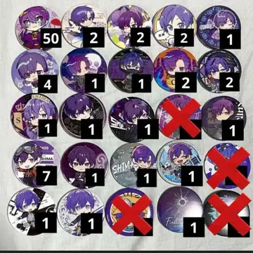 우라시마사카타센 시마 캔뱃지