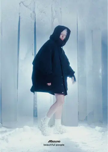 beautiful people x MIZUNO 더블 엔드 다운 자켓