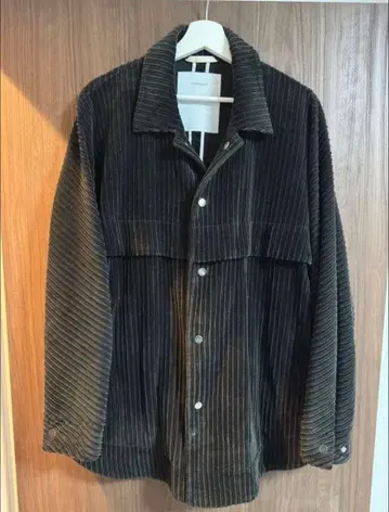 OVERCOAT 코듀로이 블루종 오버코트