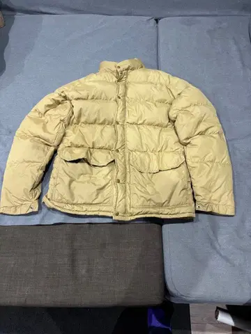 CAMP7 베이지 다운 자켓