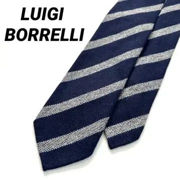 LUIGI BORRELLI 루이지 보렐리 넥타이 스트라이프 캐시미어