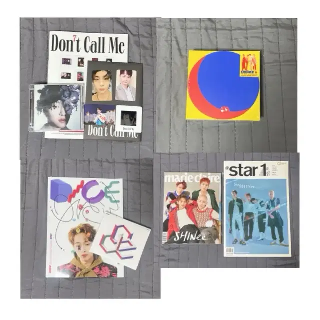 일괄)샤이니 앨범 잡지 정리 돈콜미 스옵라 온유 다이스 10주년 미개봉